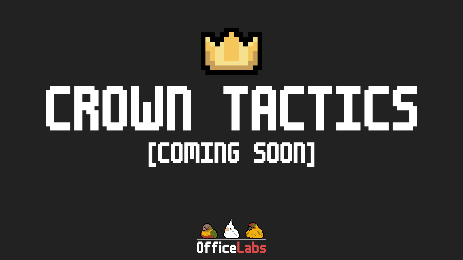 From Endless Check to an Endless Climb: Crown Tactics
